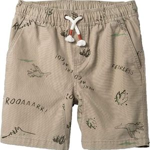 Boys pull-on shorts- dinosaur print